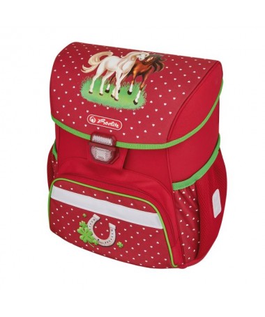 ÇANTË SHKOLLORE, LOOP, HORSES - HERLITZ