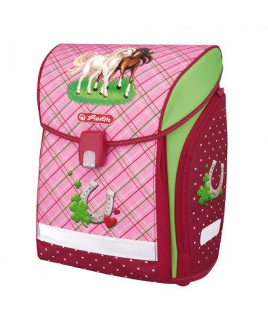 ÇANTË SHKOLLORE, MIDI, HORSES - HERLITZ