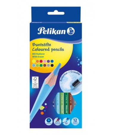 NGJYRA DRURI ME GOMË 1/12 TREKËDESH PELIKAN