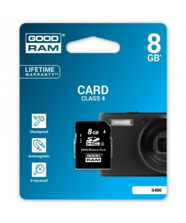 SD CARD HC 8GB CLASS4 GOODRAM