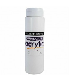 NGJYRË AKRILI GRADUATE SIMPLY, 500ml TITANIUM WHITE DALER ROWNEY