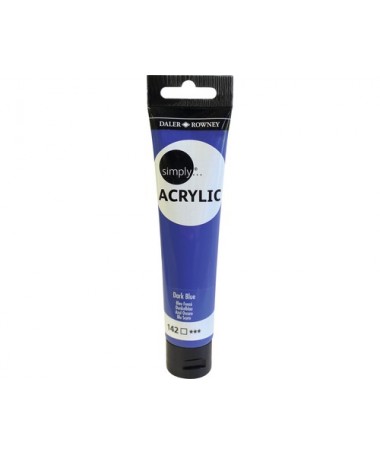 NGJYRË AKRIL 75ML DARK e kaltër SIMPLY DALER