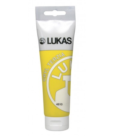 NGJYRË AKRILI TERZIA 125ML PRIMARY YELLOW 4810 LUKAS