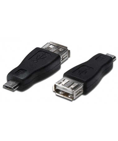 ADAPTER USB A F - MICRO USB B M AKYGA