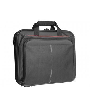 ÇANTË PËR LAPTOP, TRATOR 17", BLACK/RED - TRACER