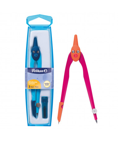 KOMPAS ZI, 2 pjesë, BLUE / PINK - PELIKAN