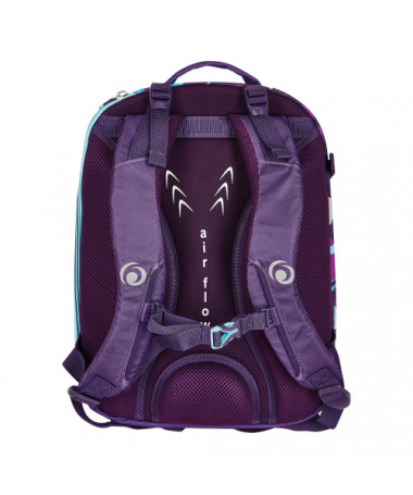 ÇANTË SHKOLLORE EMPTY CAMO PURPLE NEW HERLITZ