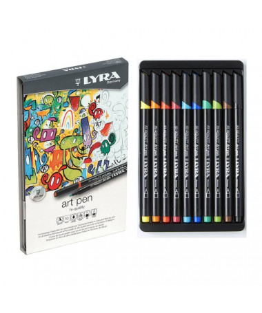ART PEN SET METALIK 10 pcs LYRA