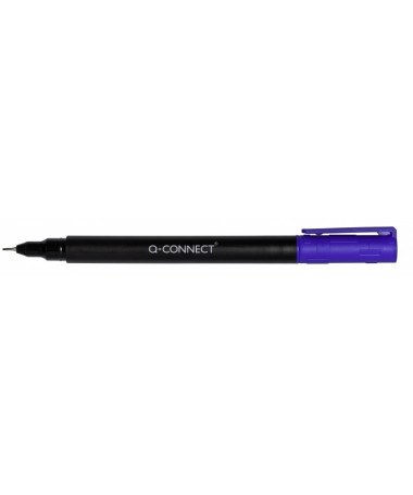 PERMANENT MARKER CD/DVD MARKER, 0.4mm S, BLUE - Q-CONNECT