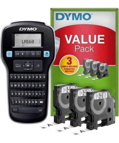 DYMO LabelManager LM160 label printer Thermal transfer Wireless D1 QWERTY +3xS0720530