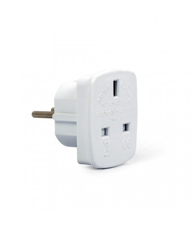 Adapter Gembird A-AC-UKEU-001 Type G (UK) Type F