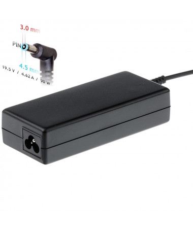 Mbushës për llaptop Akyga notebook power adapter AK-ND-26 19.5V/4.62A 90W 4.5x3.0 mm + pin HP power adapter/inverter Indoor E z