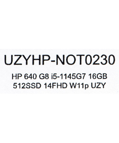 HP ProBook 640 G8 i5-1145G7 16GB 512GB SSD 14" FHD Win11pro I përdorur