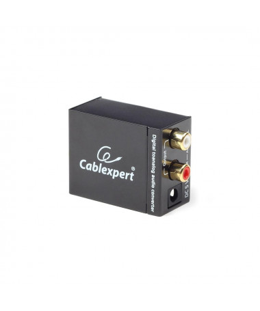 Gembird DSC-OPT-RCA-001 audio converter E zezë