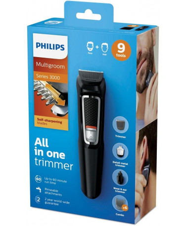 Makinë për qethje Philips MULTIGROOM Series 3000 9 tools 9-in-1