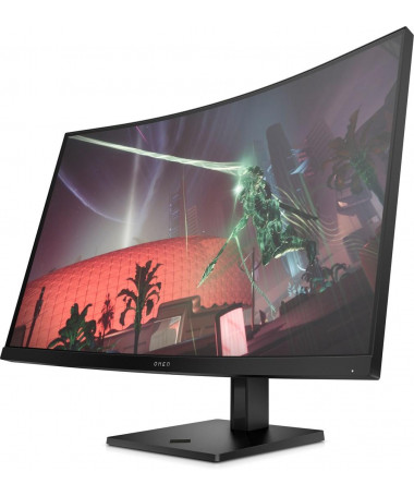 Monitor HP OMEN by HP 32c 80 cm (31.5") 2560 x 1440 pixels Quad HD e zezë