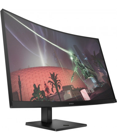 Monitor HP OMEN by HP 32c 80 cm (31.5") 2560 x 1440 pixels Quad HD e zezë