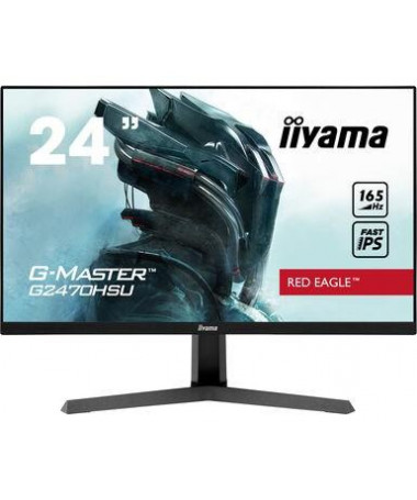 Monitor iiyama G-MASTER Red Eagle LED 60.5 cm (23.8") 1920 x 1080 pixels Full HD e zezë