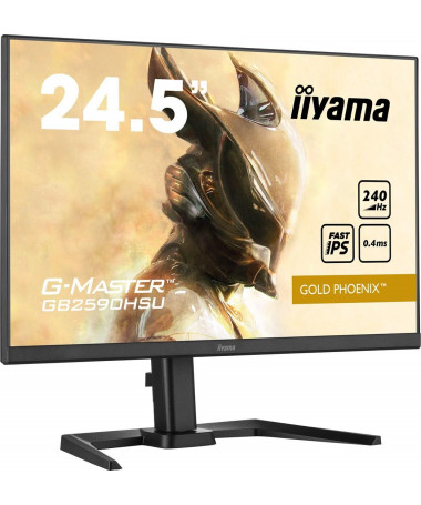 Monitor iiyama G-MASTER GB2590HSU-B5 62.2 cm (24.5") 1920 x 1080 pixels Full HD LCD e zezë