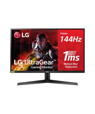 Monitor LG 27GN800P-B 68.6 cm (27") 2560 x 1440 pixels Quad HD LED e zezë/ e kuqe