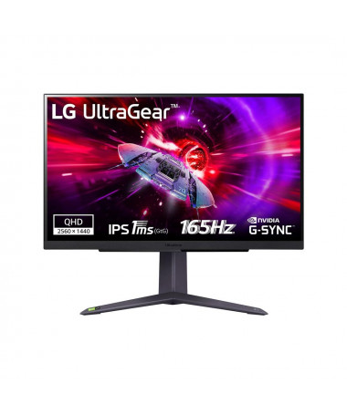 Monitor LG 27GR75Q-B 68.6 cm (27") 2560 x 1440 pixels Quad HD e zezë