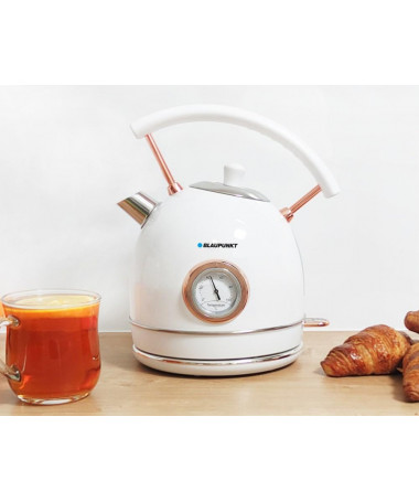 Çajnik elektrik Blaupunkt EKS802WH/ 1/8L/ 3000 W/ e bardhë