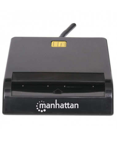 Lexues kartelash contact Manhattan USB-A / 12 Mbps/ Friction type compatible/ compatible/ Windows or Mac/ Kabllo 105cm