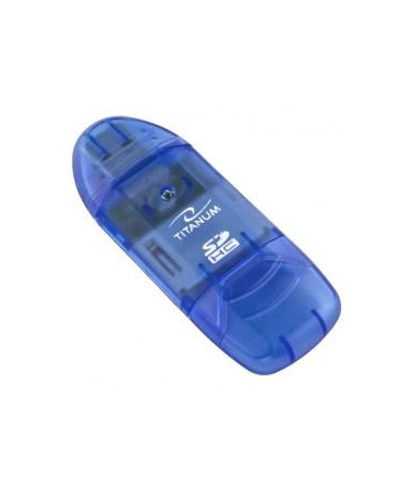 Lexues kartelash Titanum TA101B USB 2.0 e kaltër 