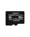 MicroSDHC Card Kingston Technology 32GB Canvas Select Plus 100R A1 C10 Card + ADP