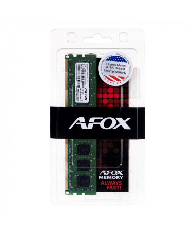 AFOX DDR3 8G 1333 UDIMM memory module 8 GB 1333 MHz