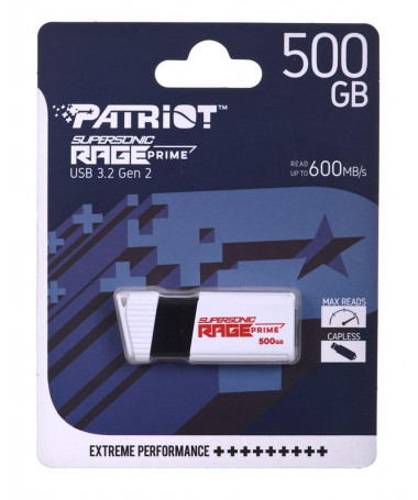 USB Flash Drive Patriot Rage Prime 600 MB/S 512GB USB 3.2 8K IOPS