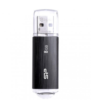 USB flash drive Silicon Power Ultima U02 Pendrive 8GB USB 2.0 (SP008GBUF2U02V1K)