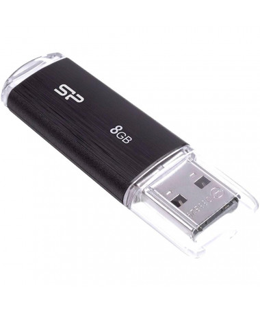 USB flash drive Silicon Power Ultima U02 Pendrive 8GB USB 2.0 (SP008GBUF2U02V1K)