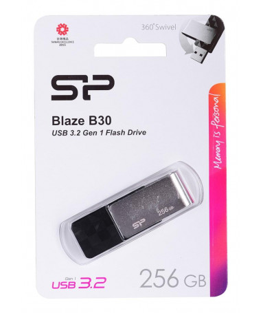 USB flash drive Silikon Power Blaze B30 256GB USB Type-A 3.2 Gen 1 (3.1 Gen 1)