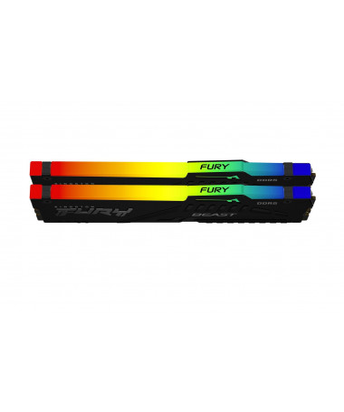 RAM memorje Kingston Technology FURY 64GB 5600MT/s DDR5 CL36 DIMM (Kit of 2) Beast RGB EXPO