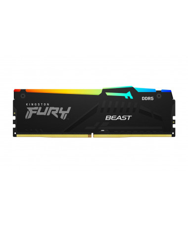 RAM memorje Kingston Technology FURY 64GB 5600MT/s DDR5 CL36 DIMM (Kit of 2) Beast RGB EXPO