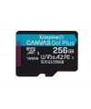 Kingston Technology 256GB microSDXC Canvas Go Plus 170R A2 U3 V30 Single Pack w/o ADP