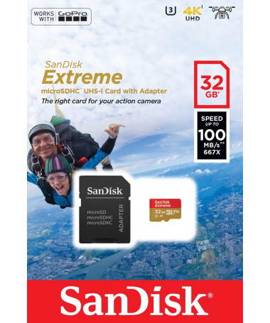 SanDisk Extreme 32 GB MicroSDHC UHS-I Class 10