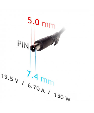 Mbushës për laptop DELL Akyga AK-ND-57 Indoor 130 W 