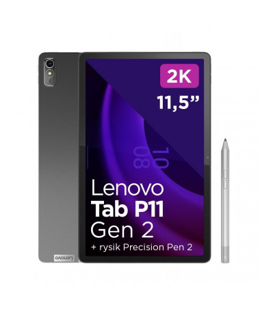 Tablet Lenovo Tab P11 4G LTE 128 GB 29.2 cm (11.5") Mediatek 6 GB Wi-Fi 5 (802.11ac) Android 12 e hirtë