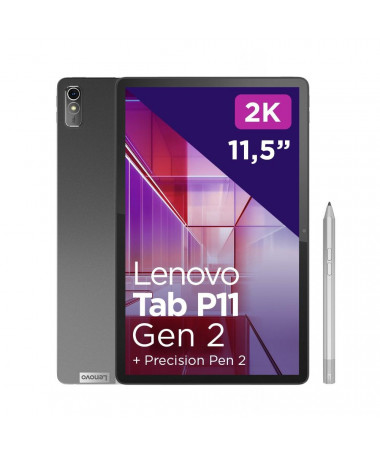 Tablet Lenovo Tab P11 128 GB 29.2 cm (11.5") Mediatek 4 GB Wi-Fi 6E (802.11ax) Android 12 e hirtë