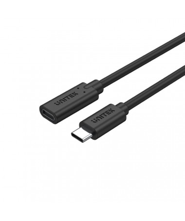 Kabllo USB 0.5 m UNITEK C14086BK USB 3.2 Gen 2 (3.1 Gen 2) USB C 