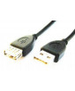Kabllo USB 3m Gembird USB 2.0 A M/FM USB A 