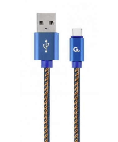 Kabllo USB 1m Cablexpert CC-USB2J-AMCM-1M-BL - USB 2.0 USB A USB C