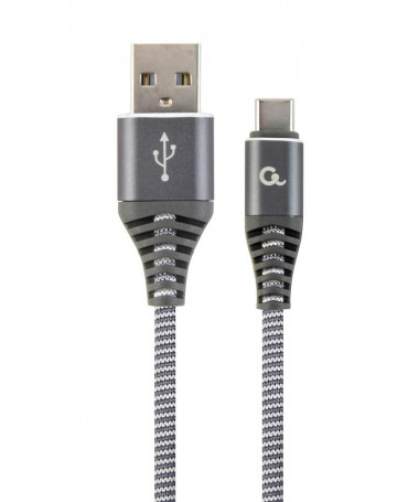 Kabllo USB 1m Gembird CC-USB2B-AMCM-1M-WB2 - USB 2.0 USB A USB C