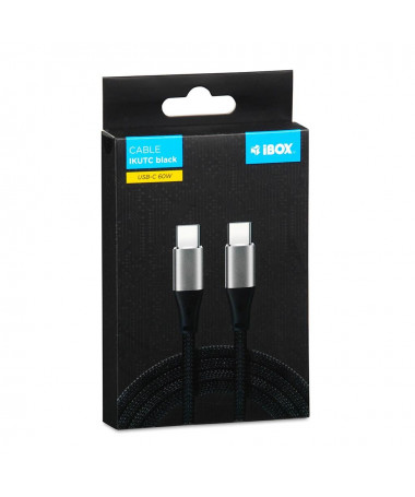 Kabllo USB 1m iBOX IKUTC USB-C cable 60W 