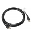 Kabllo USB 3m Lanberg CA-USBE-10CC-0030-BK - USB 2.0 USB A