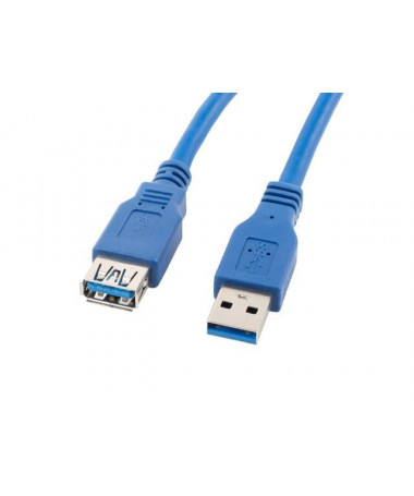 Kabllo USB 1.8m Lanberg CA-US3E-10CC-0018-B - USB 3.0 USB A 