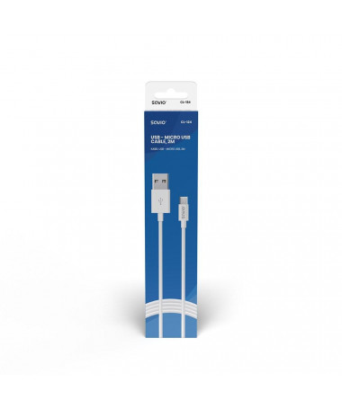 Savio USB – micro USB cable CL-124