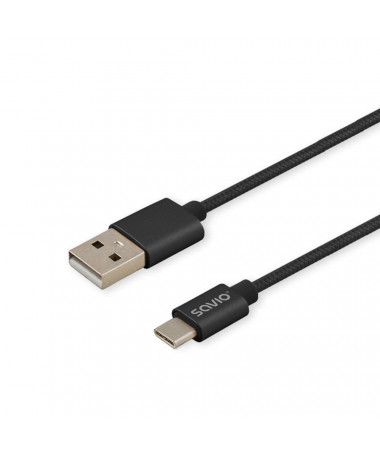 Savio CL-129 USB cable 2 m USB 2.0 USB A USB C 